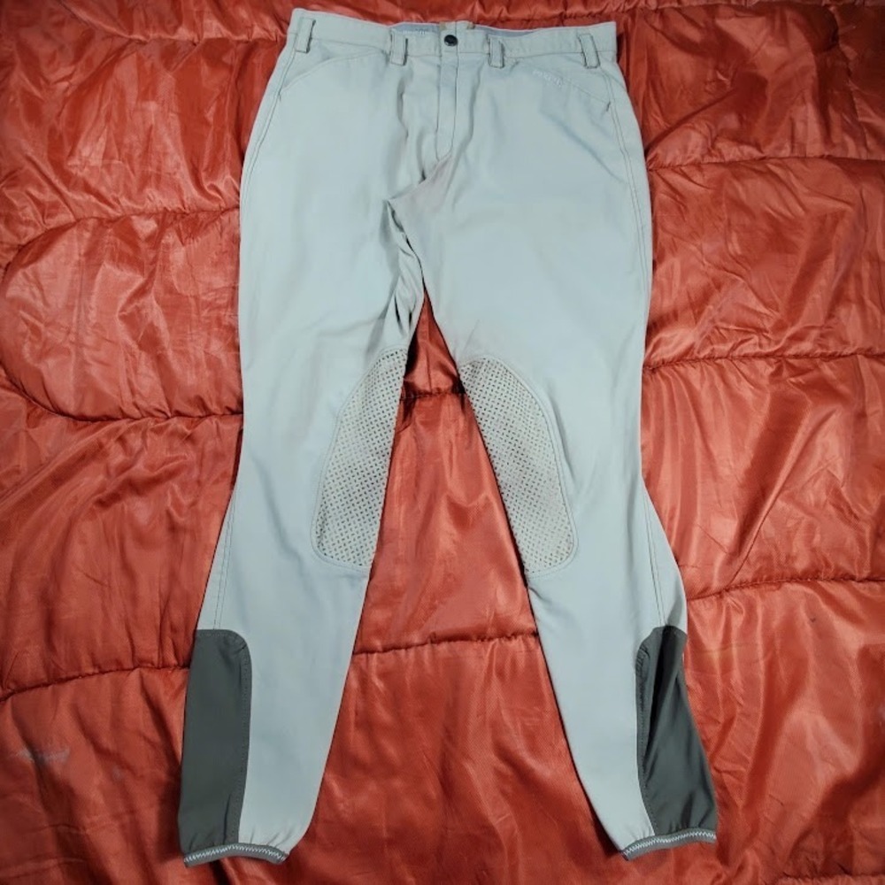Pikeur Rodrigo Grip II Breeches Men's Siz 54 Khaki Horse Riding Pants‎ Bosnia